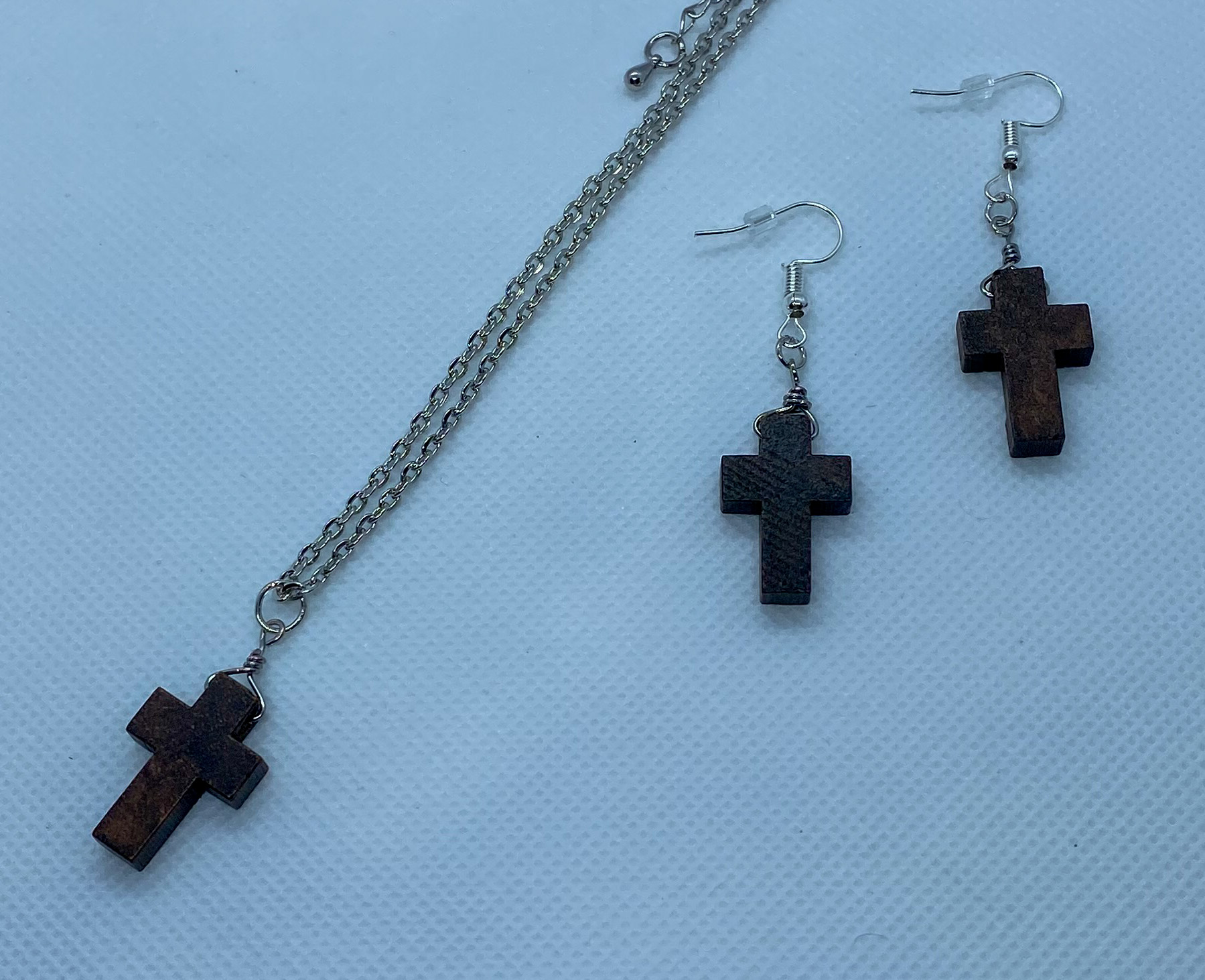 Wood Cross Set - Image 2
