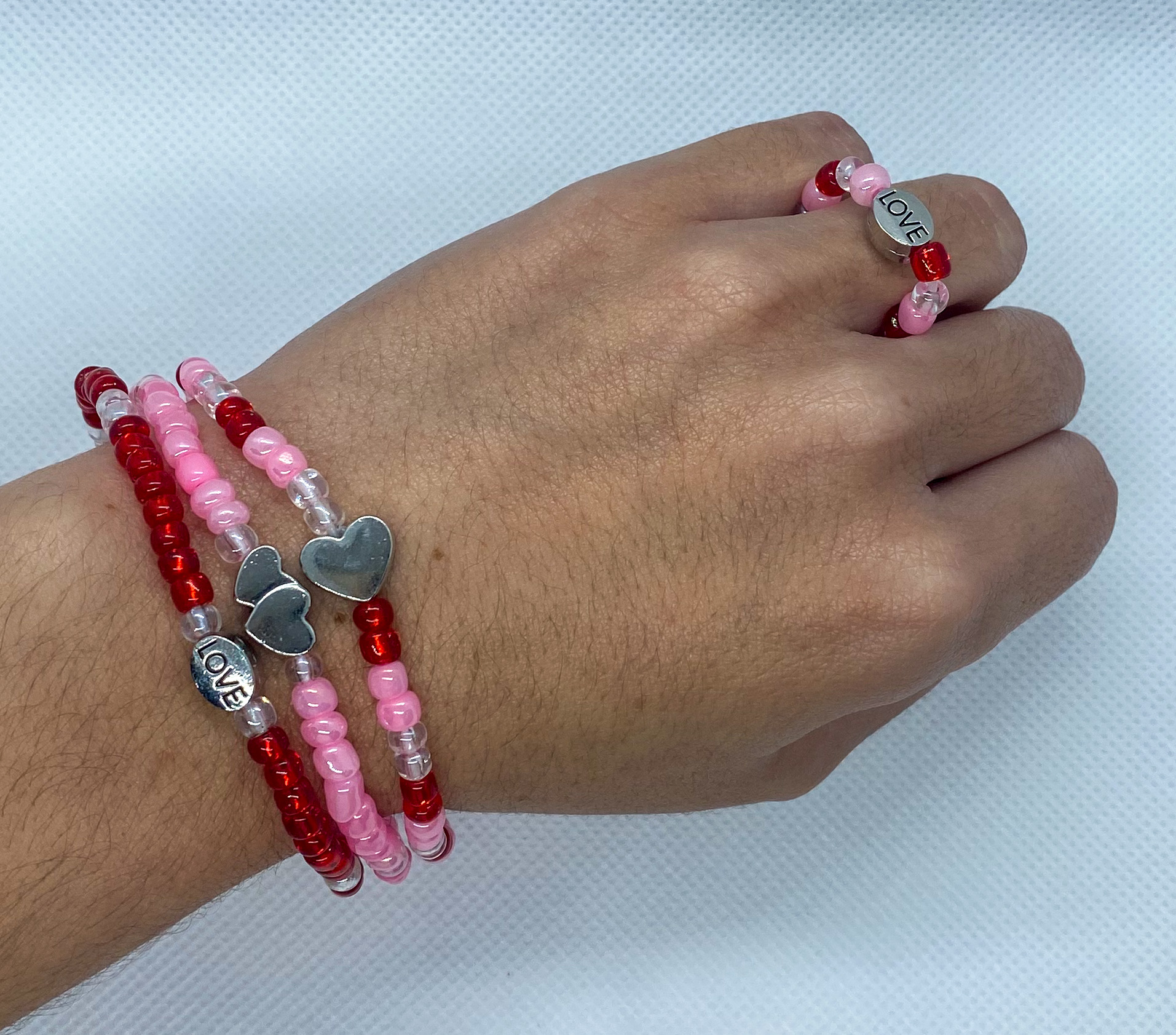 Love Ring & Bracelets Set - Image 3