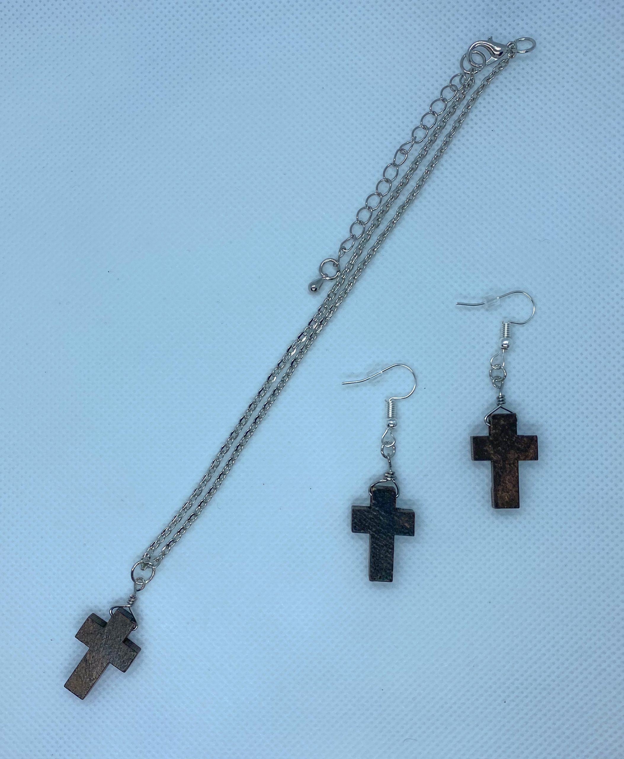 Wood Cross Set
