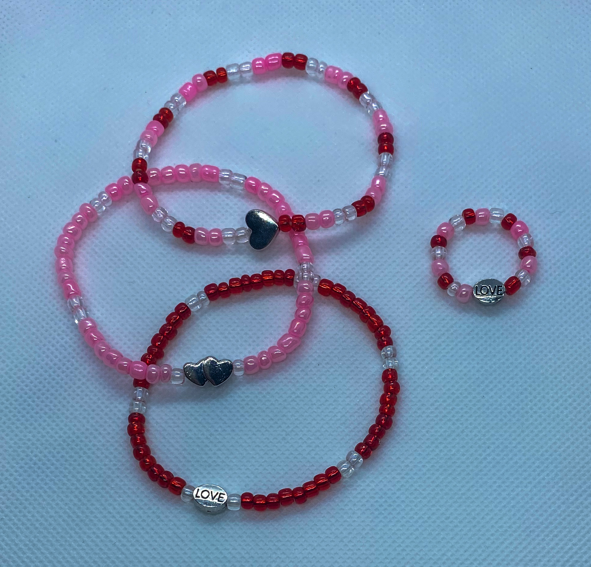 Love Ring & Bracelets Set